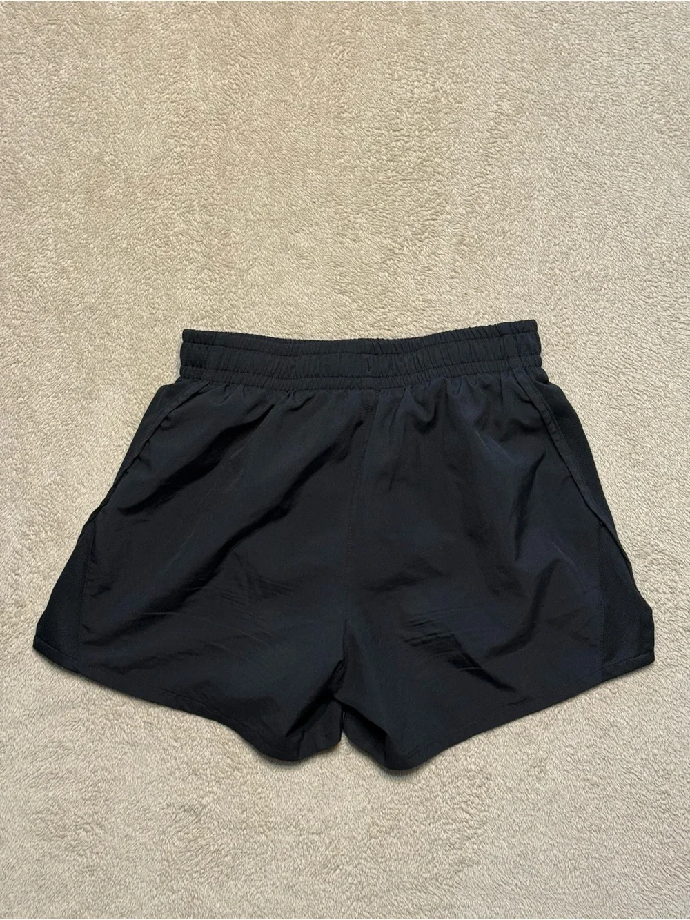 Nike Girls Youth Large Black Dri-FIT Athletic Shorts